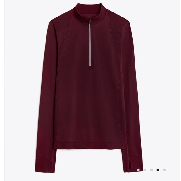 NWT Tory Burch Sport seamless fitted pullover - Picture 4 of 9